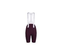 Pantaloncini da ciclismo con bretelle rapha brevet element cargo bordeaux da donna