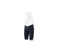 Pantaloncini da ciclismo corti con bretelle scott endurance nero bianco uomo
