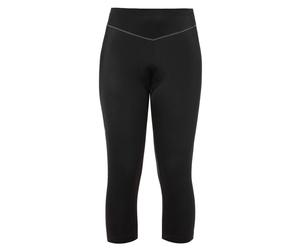 Pantaloncini da ciclismo da donna Vaude Active 3/4 (nero) 38
