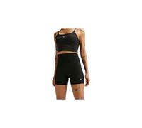 Pantaloncini da ciclismo nike one 5in neri da donna
