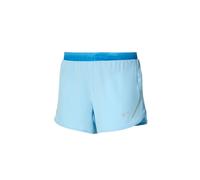 Pantaloncini da corsa da donna Mizuno Premium Aero 4' Short WOS (Ceruleo) L