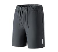 Pantaloncini da corsa da uomo con tasche con cerniera leggeri ad asciugatura rapida coulisse elastico in vita atletica palestra allenamento basket pantaloncini comodi traspiranti abbigliamento