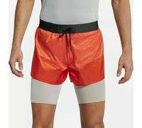 Pantaloncini da corsa Nike Tech Pack 2 in 1 arancione nero AQ6442 891 L