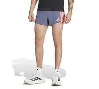 Adidas Adizero Running Gel Pocket 7´´ Shorts Blu,Grigio L Uomo