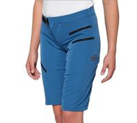 100% Airmatic Pantaloncini da bicicletta da donna, blu, taglia M per donne