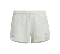 Pantaloncini da donna adidas Run for the Oceans Vert M 4"