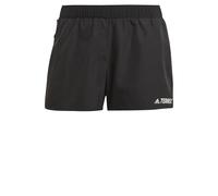 Pantaloncini da donna adidas Terrex Primeblue Trail Running Noir M-8cm