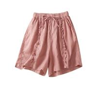 Pantaloncini da Donna al Ginocchio Corti Bagno Alta Aderenti Camicia Ciclisti Sauna Tasconi 50 Lunga Arancioni Brucia Cellulite Danza Viola Ginnici Plissettati Training Scontati