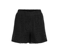 Pantaloncini da donna con fantasia floreale e dettagli geometrici