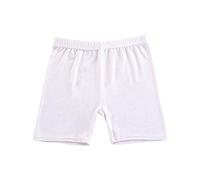 Pantaloncini da donna, effetto pelle, tinta unita, per ragazze, pantaloni da casa, leggings da 1 a 10, beige., 18-24 Monate
