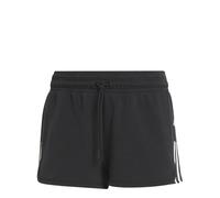 Pantaloncini da donna in cotone adidas 3-Stripes Essentials Nero L