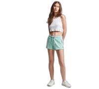 Pantaloncini da donna in cotone biologico e jersey Superdry Vintage Logo Vert XL