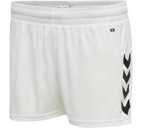 Pantaloncini da donna in poliestere Hummel Core XK Blanc 2XL