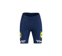 Pantaloncini da donna santini x lidl trek 2023 fan line blue senza spalline