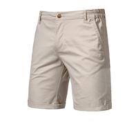 Pantaloncini Da Golf Da Uomo Chino Elasticizzati Pantaloni Da Lavoro Leggeri ☆