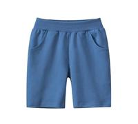 Pantaloncini da Jogging per Ragazzo vestibilità Normale con Vita Regolabile Sportivi Elastico Peso Solido Coulisse Casual Estivi Ragazzi Bambini dai 3 ai 14 Anni