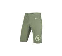 Pantaloncini da mtb endura singletrack lite verdi da uomo