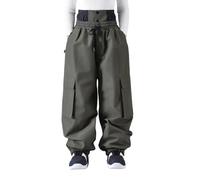Pantaloncini da neve da uomo e donna - Baggy Snowboardhose Thermohose Inverno Stretch Softshellhose Pantaloni invernali Outdoor Imbottitura Wanderhose Thermo Caldi Skihose Trekkinghose Antivento