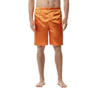 Pantaloncini da notte da uomo setosi, pantaloncini larghi da uomo | Pantaloncini da uomo lisci e comodi, pantaloncini estivi da uomo con elastico in vita per il salotto a casa e l'ora di andare