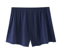 Pantaloncini da notte da uomo, taglie grandi, da uomo, corti, 3XL, sottili, per il tempo libero, estivi, corti, leggeri, per il sonno, pantaloni da pigiama, taglie forti, estivi, in cotone