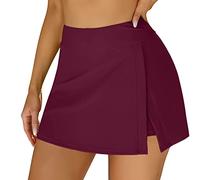 Pantaloncini da Nuoto Donna Piscina Triangolo Gonna da Nuoto Surf Elastico Spiaggia Pantaloni da Bagno Tanga Costume Slip Brasiliana Mare Gonna da Bagno Costumi da Bagno Sexy Vita Alta