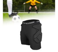 Pantaloncini Da Portiere con Protezione per Fianchi, Imbottiti E Compressivi,