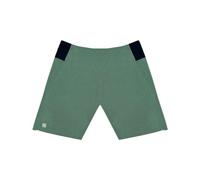 Pantaloncini da running ayaq levico verde
