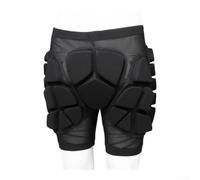 Pantaloncini da sci 3D per resistenza agli urti e protezione per coccige, in spandex traspirante, per snowboard, pattinaggio su ghiaccio, hockey (3 cm, L)