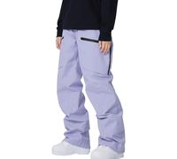 Pantaloncini da sci da donna, impermeabili, antivento, pantaloni da snowboard traspiranti, pantaloni da escursionismo invernali, pantaloni da sci da fondo, Viola chiaro, S