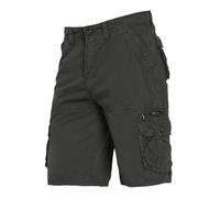 Pantaloncini da spiaggia da uomo stile americano allentato alla moda casual media lunghezza, Grigio scuro, 46