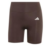 Pantaloncini da tennis da donna Adidas Optime Essentials - aurora cofee - Marrone (XS)