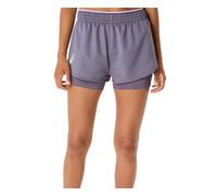 Pantaloncini da tennis da donna Asics Match - greyish purple - Viola (XL)