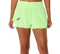 Pantaloncini da tennis da donna Asics Match Laser Cut - illuminate green - Verde (S)