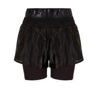 Pantaloncini da tennis da donna EA7 Woman Woven Shorts - black - Nero (S)