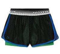 Pantaloncini da tennis da donna Lacoste Tennis Shorts With Built-In Undershorts - Nero (XXS)