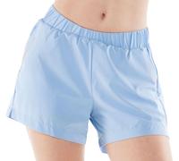Pantaloncini da tennis da donna Lucky in Love Tech Performance High Road Short - placid - Blu (M)