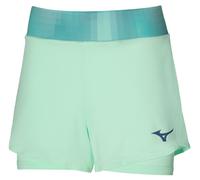 Pantaloncini da tennis da donna Mizuno Flex - Menta (L)