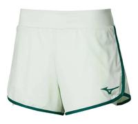 Pantaloncini da tennis da donna Mizuno Flex - phantom green - Verde (S)