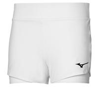 Pantaloncini da tennis da donna Mizuno Flex Short - white - Bianco (M)