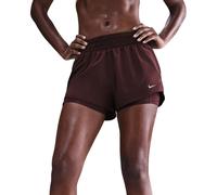 Pantaloncini da tennis da donna Nike Dri-Fit One 2-in-1 - burgundy crush/reflective silver - Viola (XS)