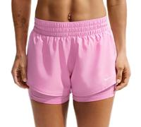 Pantaloncini da tennis da donna Nike Dri-Fit One 2-in-1 - pink rise/white - Rosa (S)