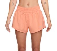Pantaloncini da tennis da donna Nike Dri-Fit One 3in Short - apricot agate/reflective silver - Arancione (L)