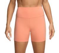 Pantaloncini da ciclismo nike dri fit one high rise 5in coral da donna
