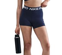 Pantaloncini da tennis da donna Nike Pro 365 3in - midnight navy/white - Blu (M)