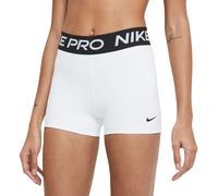 Pantaloncini da tennis da donna Nike Pro 365 Short 3in - Bianco (S)