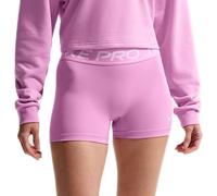 Pantaloncini da tennis da donna Nike Pro Dri-Fit 365 Mid-Rise 3in - light magenta/white - Rosa (M)
