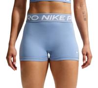 Pantaloncini da tennis da donna Nike Pro Dri-Fit 365 Mid-Rise 3in - work blue/white - Blu (M)