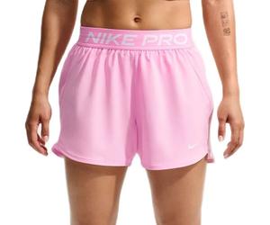 Pantaloncini da tennis da donna Nike Pro Dri-Fit Mid Rise Brief Lined 3in Woven - pink rise/white - Rosa (L)
