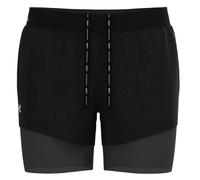 Pantaloncini da tennis da donna Under Armour IsoChill Run 2in1 Short M - black - Nero (XS)