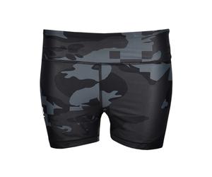 Pantaloncini da tennis da donna Under Armour Womens Iso Chill Team Shorty - black/white - Nero (M)